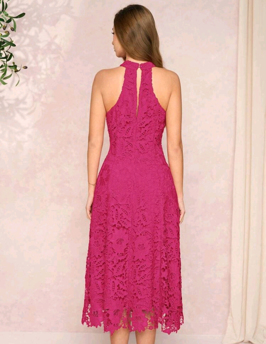 Robe de cocktail en dentelle