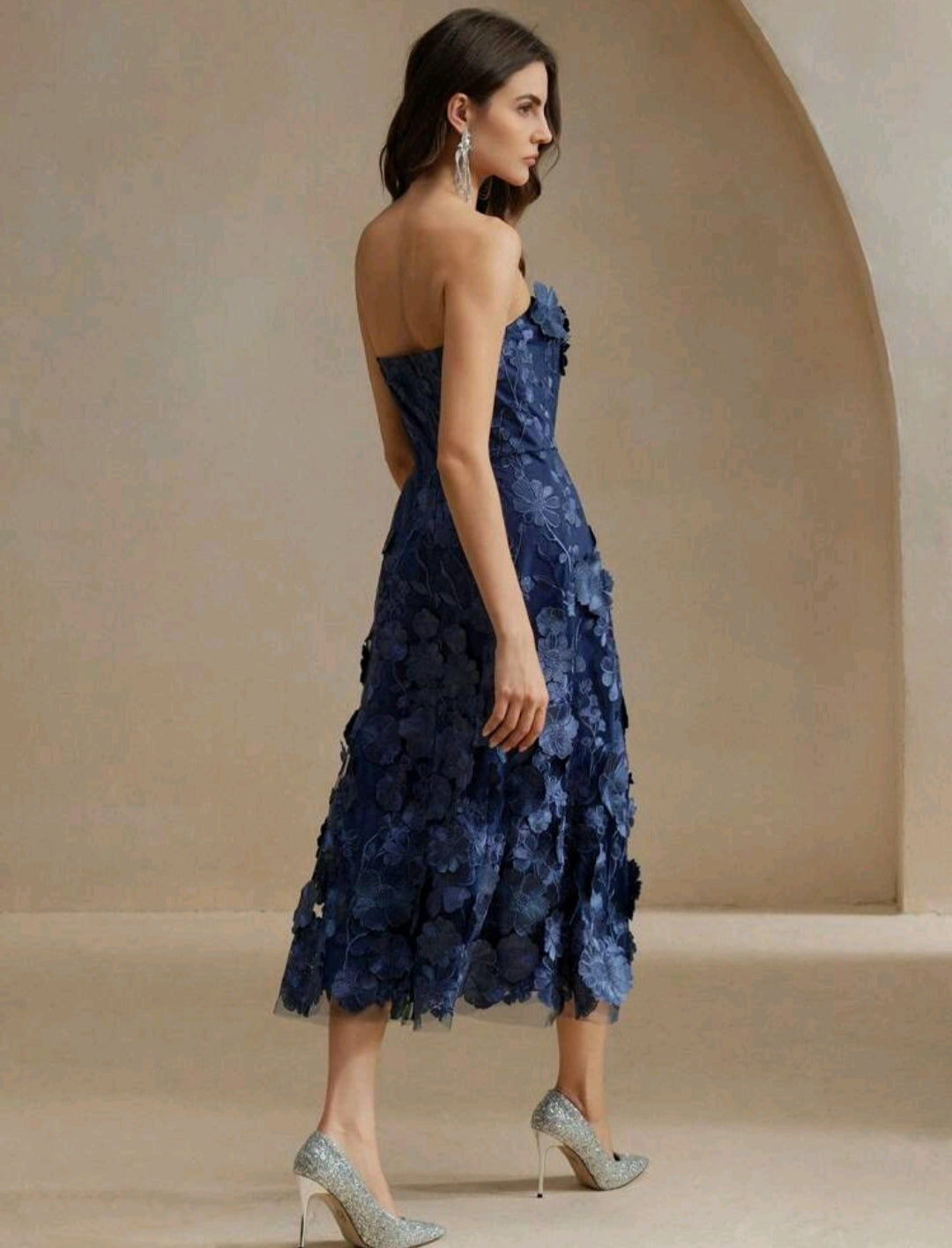 Robe de cocktail bustier